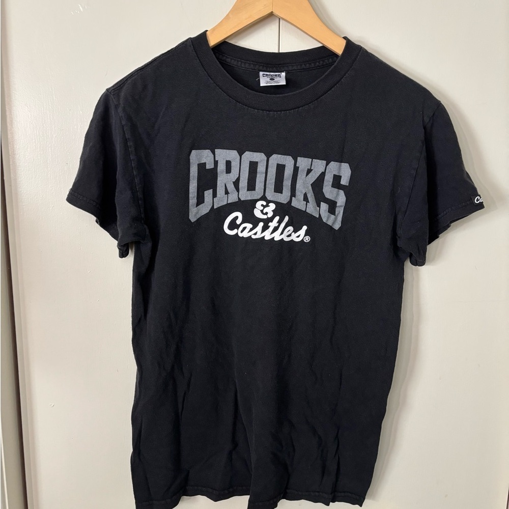 Crooks & Castles Black T-Shirt for Men